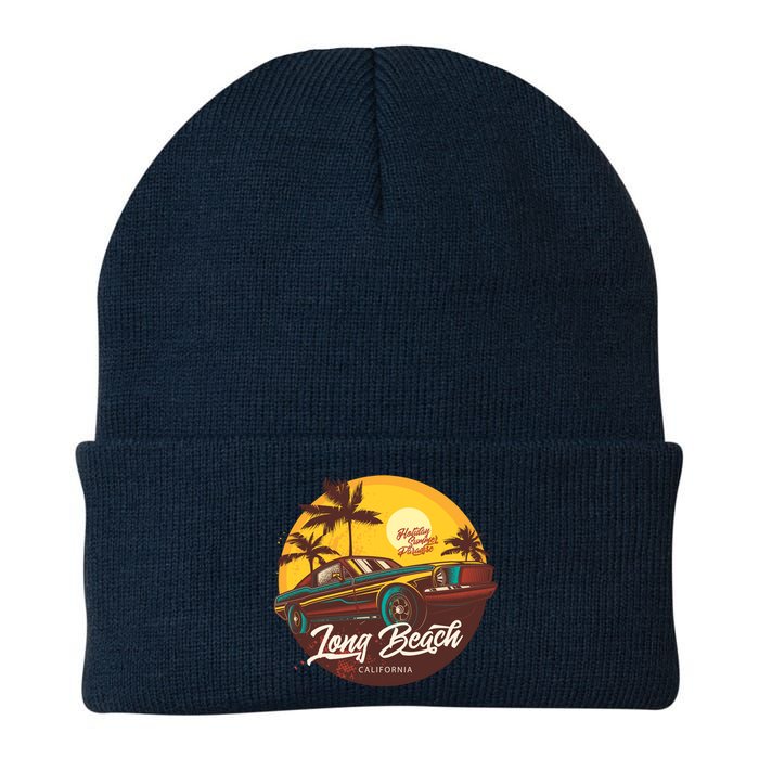 California Long Beach Knit Cap Winter Beanie