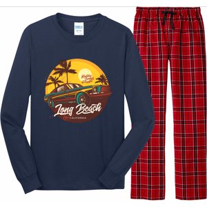 California Long Beach Long Sleeve Pajama Set