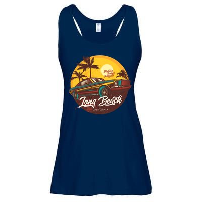 California Long Beach Ladies Essential Flowy Tank
