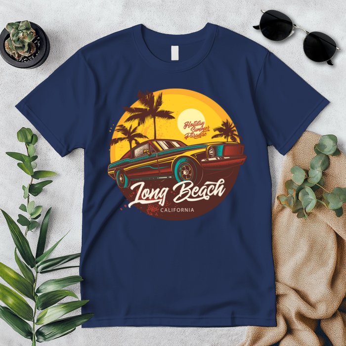 California Long Beach Premium T-Shirt