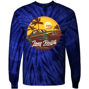 California Long Beach Tie-Dye Long Sleeve Shirt