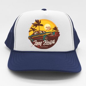 California Long Beach Trucker Hat