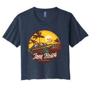 California Long Beach Women's Crop Top Tee