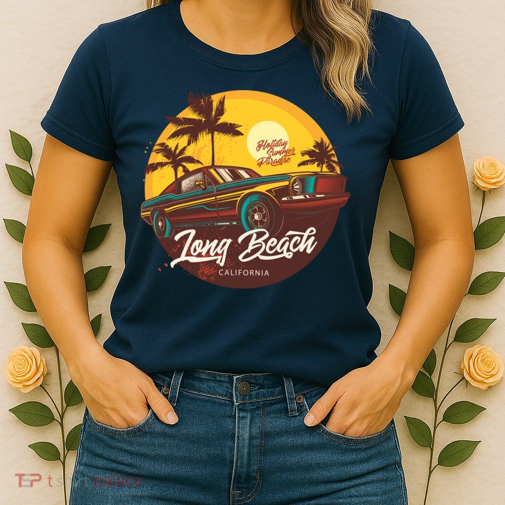 California Long Beach Womens T-Shirt