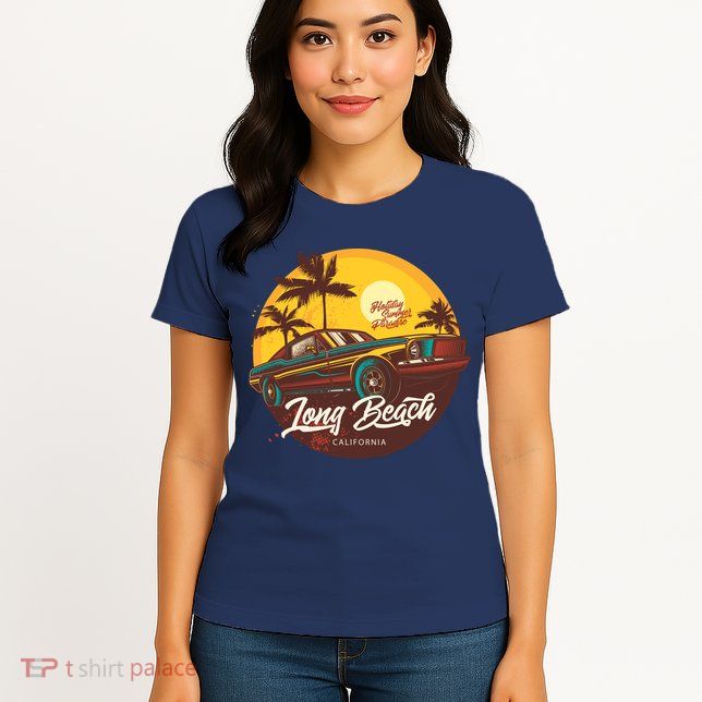 California Long Beach Womens T-Shirt