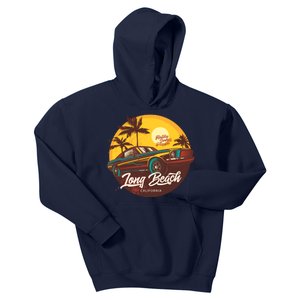 California Long Beach Kids Hoodie