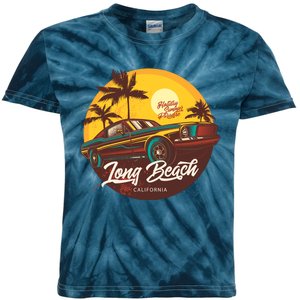 California Long Beach Kids Tie-Dye T-Shirt