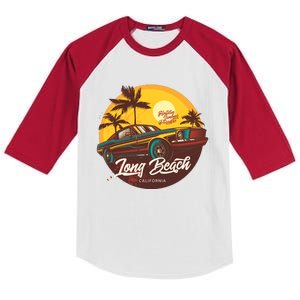 California Long Beach Kids Colorblock Raglan Jersey