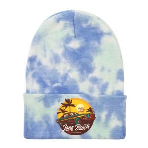 California Long Beach Tie Dye 12in Knit Beanie