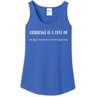 Cribbage Lover Board Game Champion Ladies Essential Tank