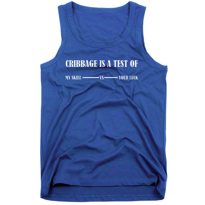 Cribbage Lover Board Game Champion Tank Top