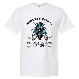 Cicada Lover Brood Xix Brood Xiii Year Of The Cicada 2024 Garment-Dyed Heavyweight T-Shirt