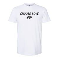 Choose Love Buffalo Stop Hate End Racism Choose Love Softstyle CVC T-Shirt