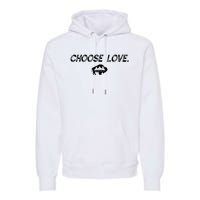 Choose Love Buffalo Stop Hate End Racism Choose Love Premium Hoodie