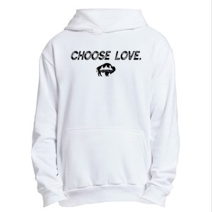 Choose Love Buffalo Stop Hate End Racism Choose Love Urban Pullover Hoodie