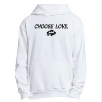 Choose Love Buffalo Stop Hate End Racism Choose Love Urban Pullover Hoodie