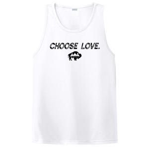 Choose Love Buffalo Stop Hate End Racism Choose Love PosiCharge Competitor Tank