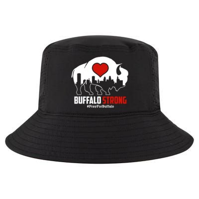 Choose Love Buffalo Strong Pray For Buffalo Cool Comfort Performance Bucket Hat