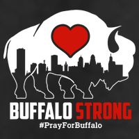 Choose Love Buffalo Strong Pray For Buffalo Cool Comfort Performance Bucket Hat