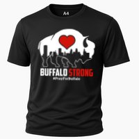 Choose Love Buffalo Strong Pray For Buffalo Cooling Performance Crew T-Shirt