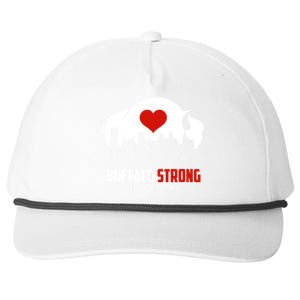 Choose Love Buffalo Strong Pray For Buffalo Snapback Five-Panel Rope Hat