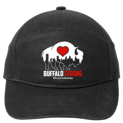 Choose Love Buffalo Strong Pray For Buffalo 7-Panel Snapback Hat