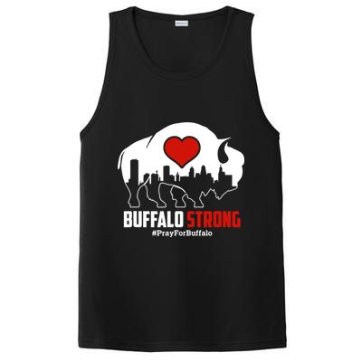 Choose Love Buffalo Strong Pray For Buffalo PosiCharge Competitor Tank