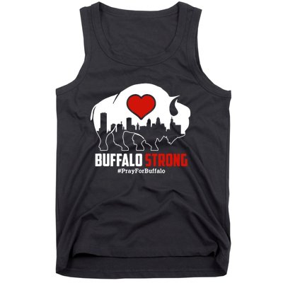 Choose Love Buffalo Strong Pray For Buffalo Tank Top