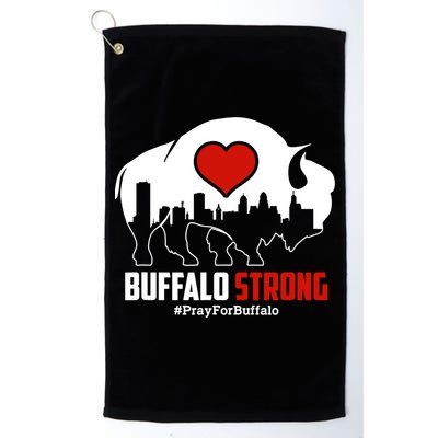 Choose Love Buffalo Strong Pray For Buffalo Golf Towel