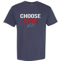 Choose Love Buffalo Stop Hate End Racism Choose Love Buffalo Garment-Dyed Heavyweight T-Shirt