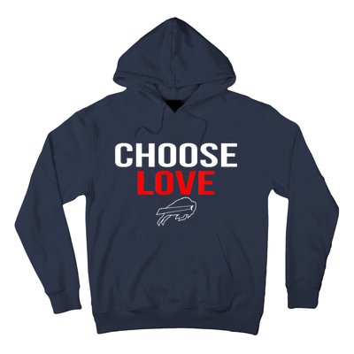 Choose Love Buffalo Stop Hate End Racism Choose Love Buffalo Hoodie