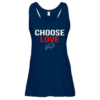 Choose Love Buffalo Stop Hate End Racism Choose Love Buffalo Ladies Essential Flowy Tank