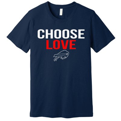 Choose Love Buffalo Stop Hate End Racism Choose Love Buffalo Premium T-Shirt