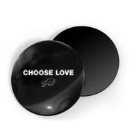 Choose Love Buffalo Magnet