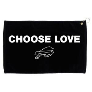 Choose Love Buffalo Grommeted Golf Towel