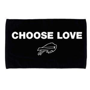 Choose Love Buffalo Microfiber Hand Towel