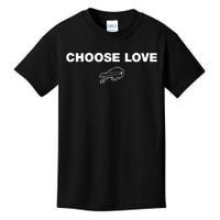 Choose Love Buffalo Kids T-Shirt