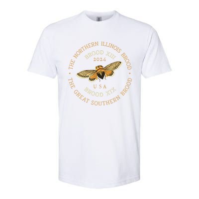 Cicada Lover Brood Xix & Xiii Emergence Summer 2024 Softstyle® CVC T-Shirt