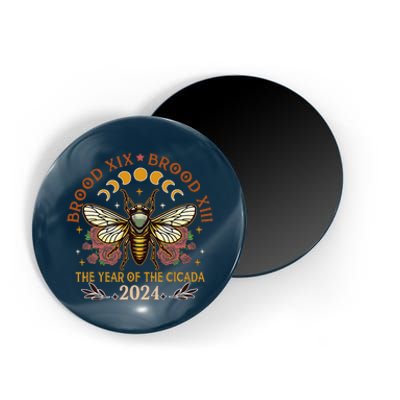 Cicada Lover Brood Xix Brood Xiii Year Of The Cicada 2024 Magnet