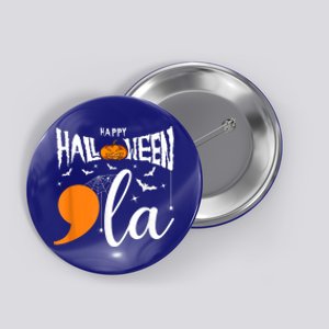 Comma La Boo Ghost Kamala Harris Halloween 2024 Button