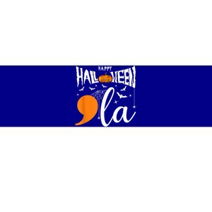 Comma La Boo Ghost Kamala Harris Halloween 2024 Bumper Sticker