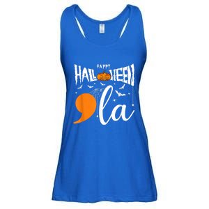 Comma La Boo Ghost Kamala Harris Halloween 2024 Ladies Essential Flowy Tank