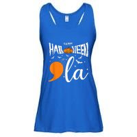 Comma La Boo Ghost Kamala Harris Halloween 2024 Ladies Essential Flowy Tank