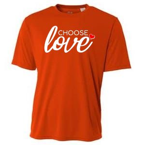 Choose Love Be Kind Cooling Performance Crew T-Shirt