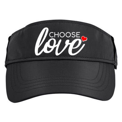 Choose Love Be Kind Adult Drive Performance Visor