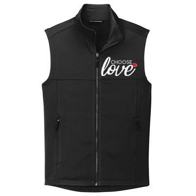 Choose Love Be Kind Collective Smooth Fleece Vest