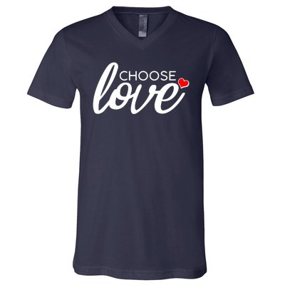 Choose Love Be Kind V-Neck T-Shirt