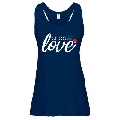 Choose Love Be Kind Ladies Essential Flowy Tank