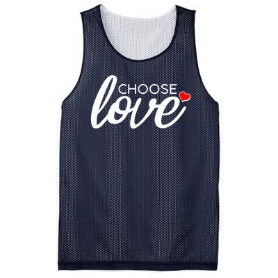 Choose Love Be Kind Mesh Reversible Basketball Jersey Tank