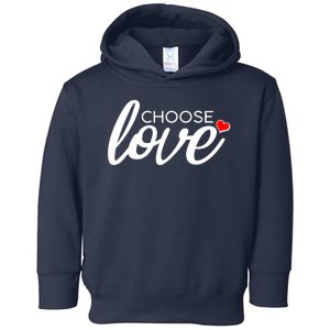 Choose Love Be Kind Toddler Hoodie